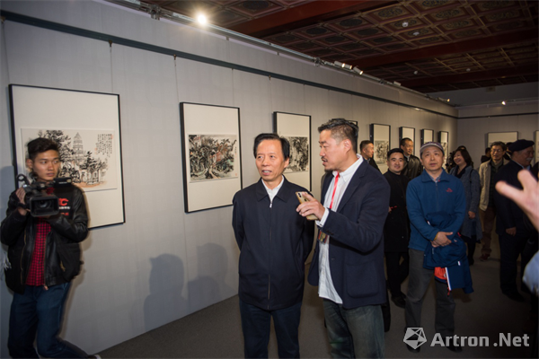 游心造境任清中国画作品展在恭王府开幕