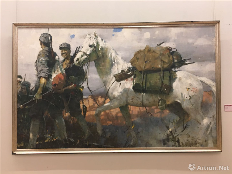 雅昌快讯执著追求无愧无悔谷钢油画展亮相中国美术馆以生命践行伟大的