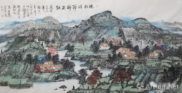 青州画家画青州——"走进邵庄"秋季写生活动十天圆满