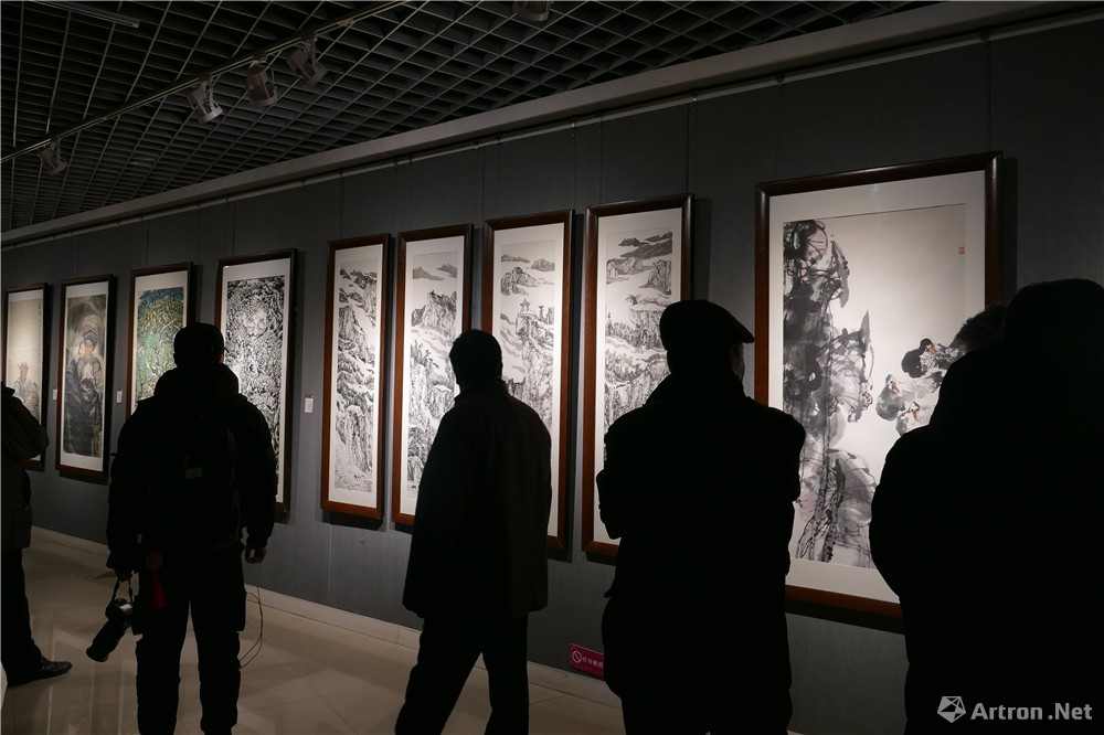 【动态【雅昌快讯】陕广电艺术跨年"美丽陕西"当代国画名家展成c位