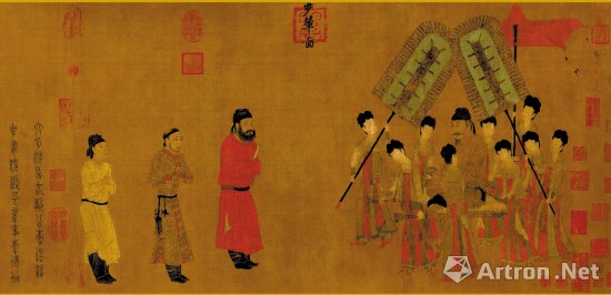 书中,在论述中国传统绘画艺术时,从作品                    意.