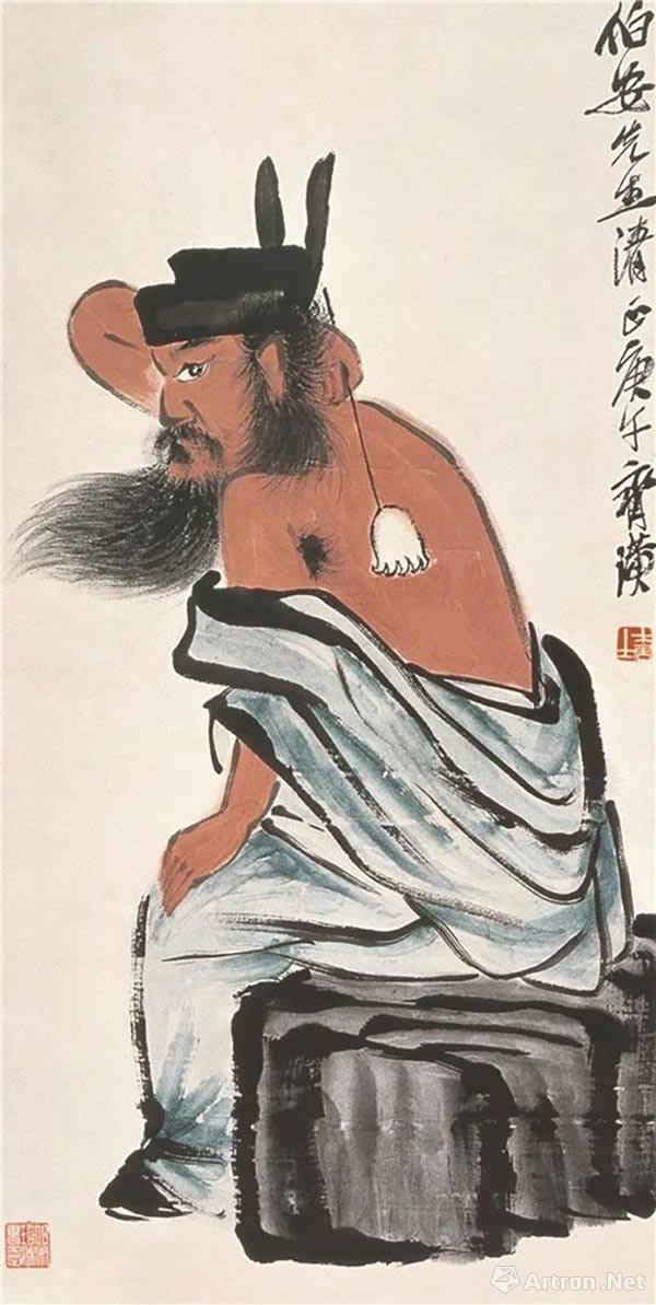 吴洪亮:李可染与齐白石水墨人物画的作品比较