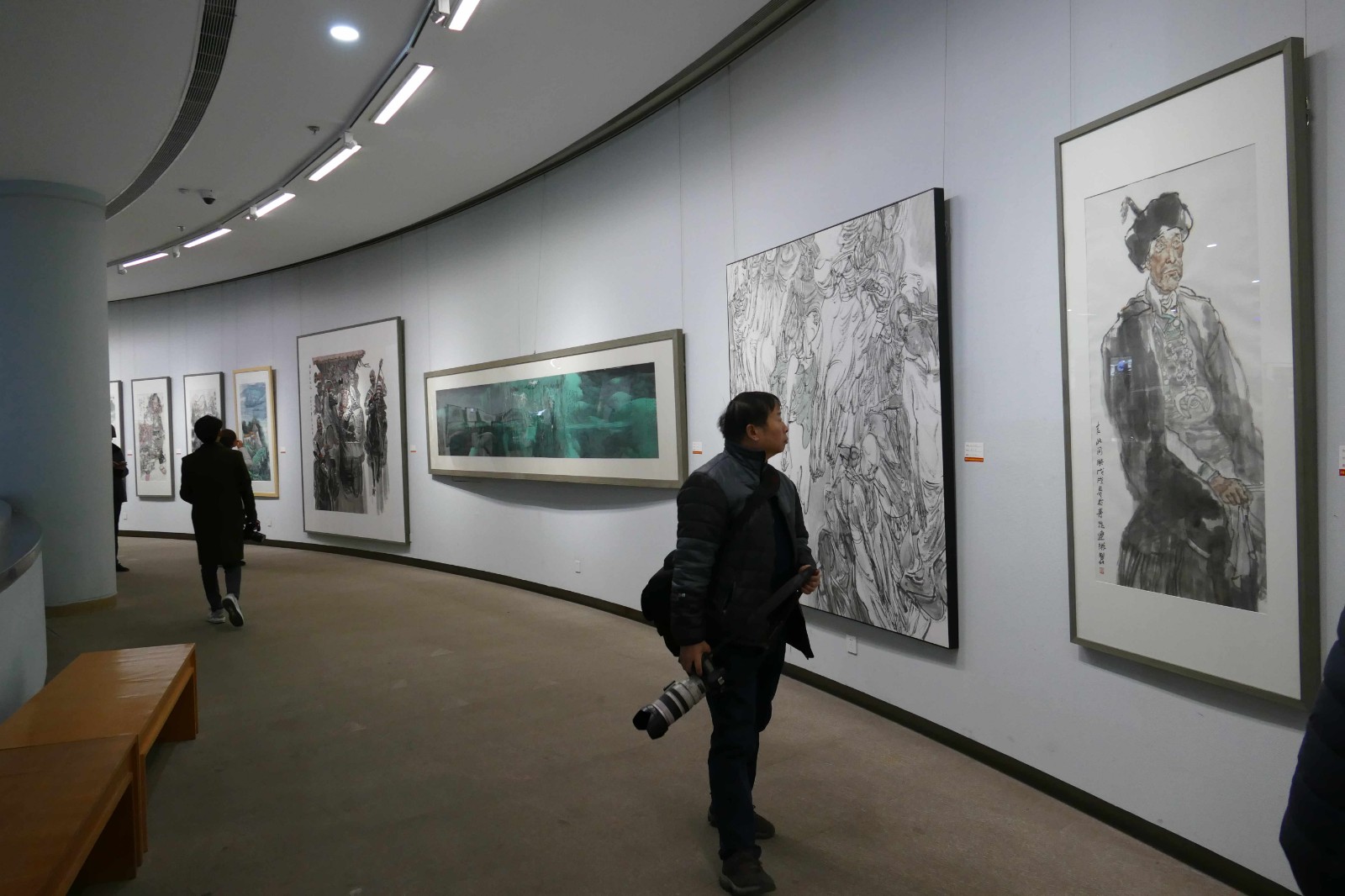 多题材新气象 丝路文明中国国家画院暨长安画坛美术作品展陕西美博