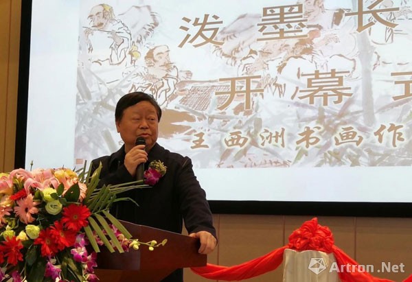 四川通达集团董事长蒋理平先生自幼练习书法绘画,对文化艺术情怀