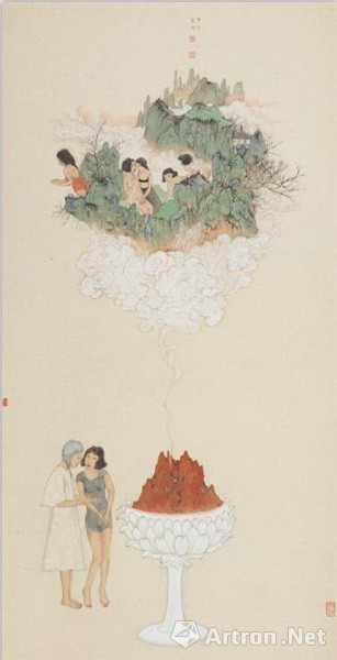 著名画家赵丽娜受邀参加盛世中华中国画名家邀请展