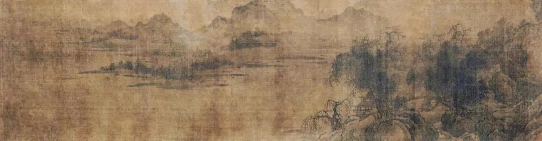 宋 王洪 潇湘八景图之远浦归帆 90.7cm×23.