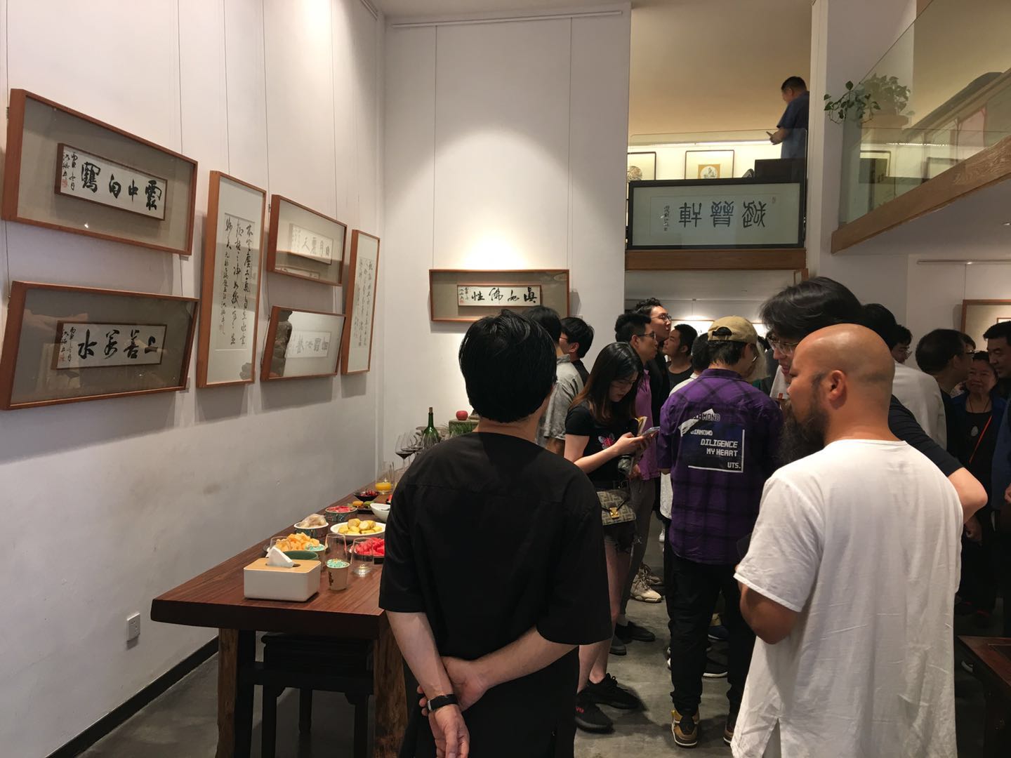 义贯金石—沈浩书法作品展亮相越晋轩&方向艺术中心