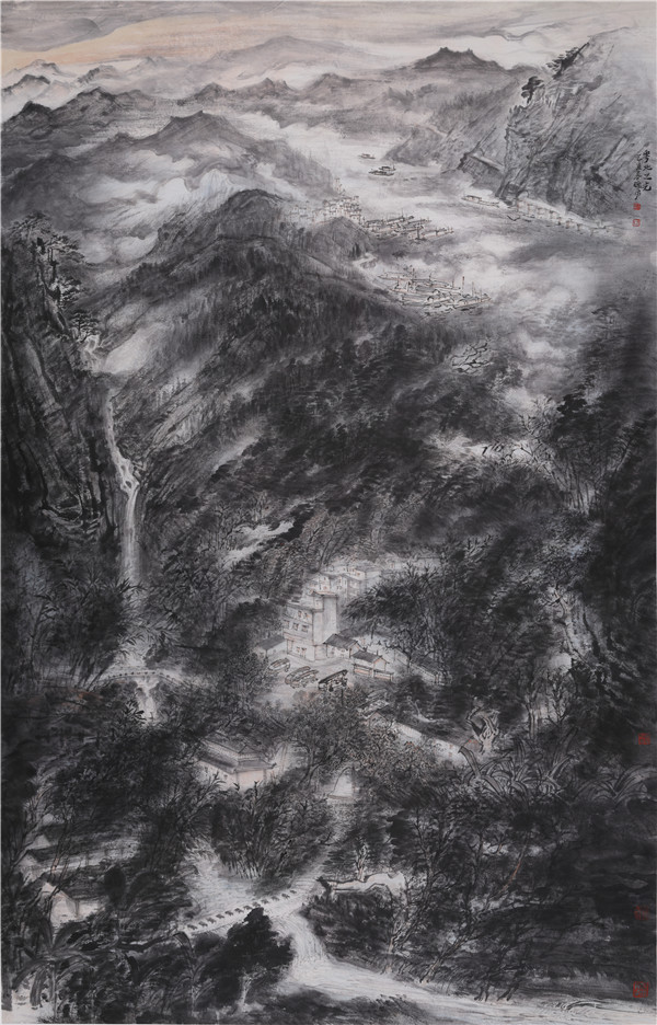 《粤北之光》  崔晓勇 210x145cm