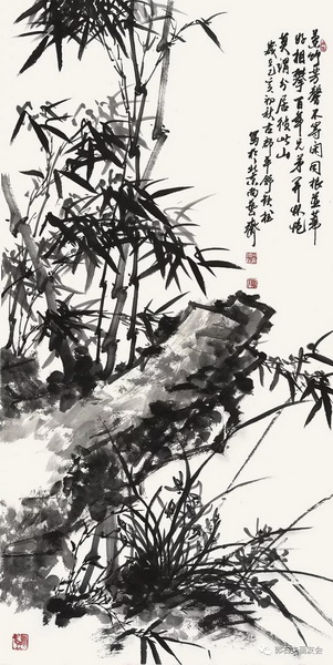 山东美协副主席孙成刚出席郭石夫画友会作品展