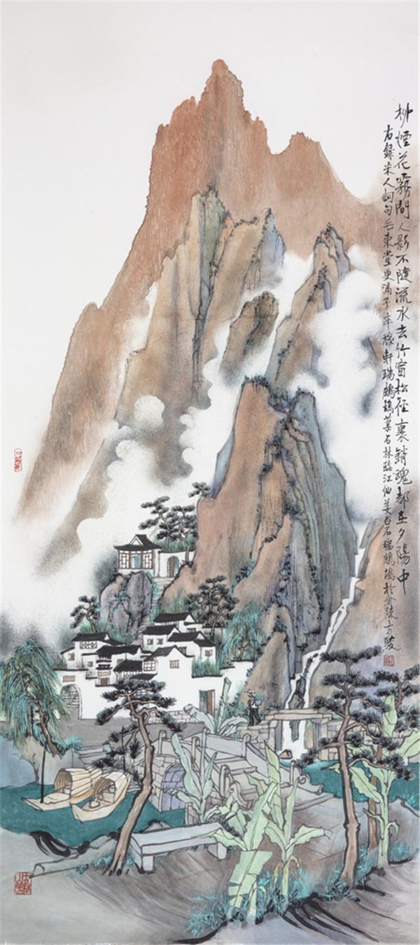 景·色——中国当代青绿山水画学术邀请展9月3日将隆重开幕