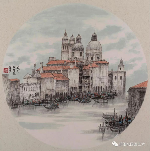 【动态】城市意象·水墨情怀—邓维东国画作品节选