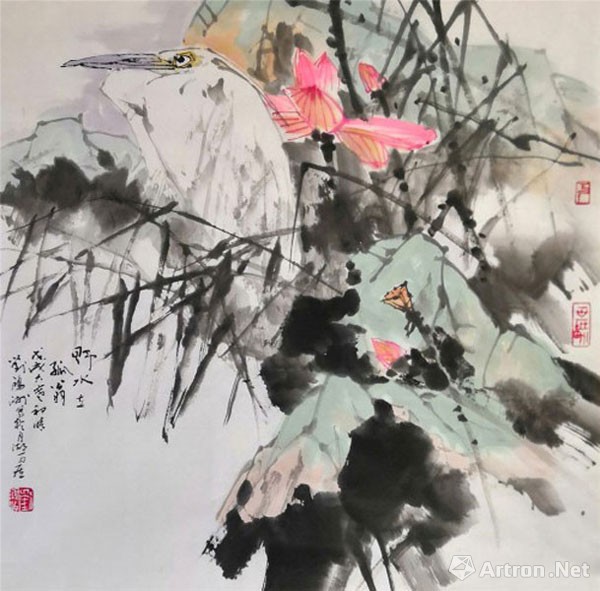 当代花鸟画名家刘鸿洲绘画艺术