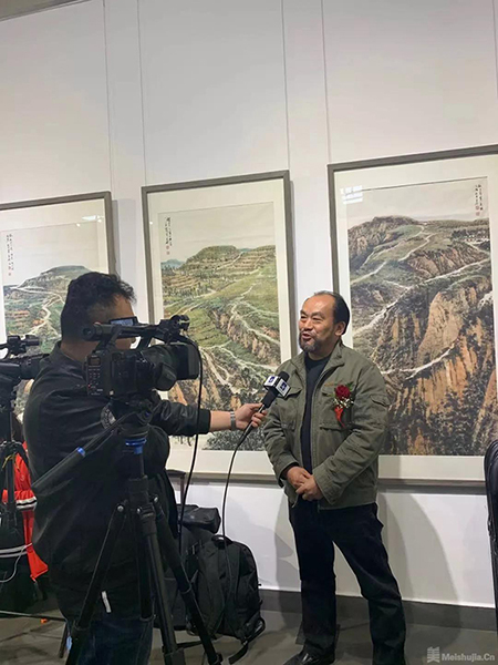 臻美大境丨当代中国山水画名家学术邀请展在李可染画院开幕