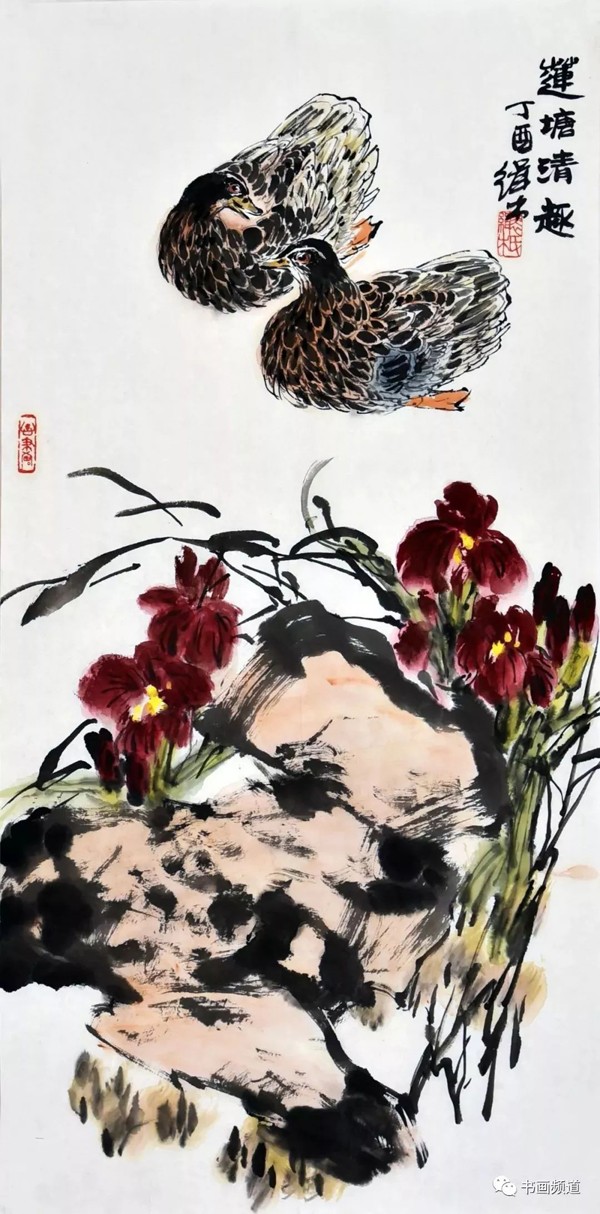 136*68cm裘缉木毕业于中央美院国画系花鸟科,师承李苦禅,王雪涛,郭味