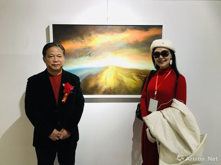 中央美院著名油画家吕中元教授大山大水·时节油画展