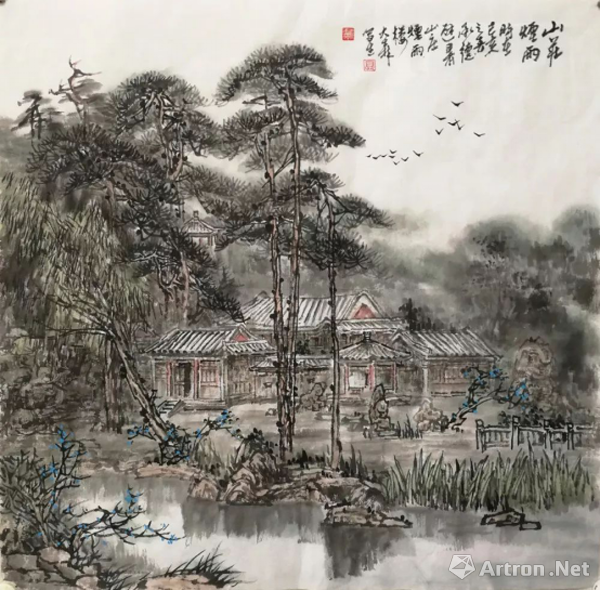 生于辽宁朝阳,学习于鲁迅美术学院中国画系,北京中国艺术研究院国画