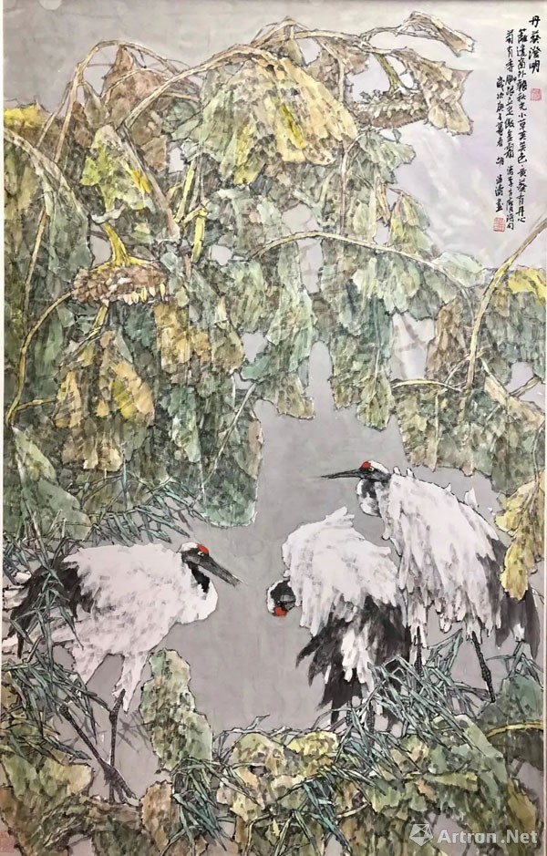 资讯 资讯详细    胡泽涛笔下的鹤是天上的,可又不是飘渺的幻影,因为