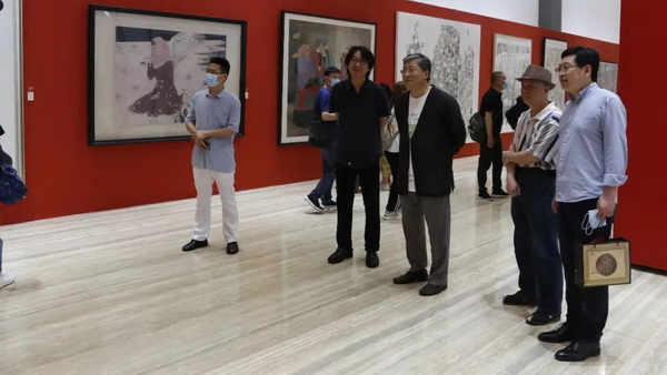 中国国家画院成立四十周年教学成果展在中国国家画院明德楼开展