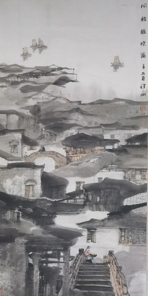 大道千秋-中国画名家学术邀请展(邹明)_艺术家提供_雅昌新闻