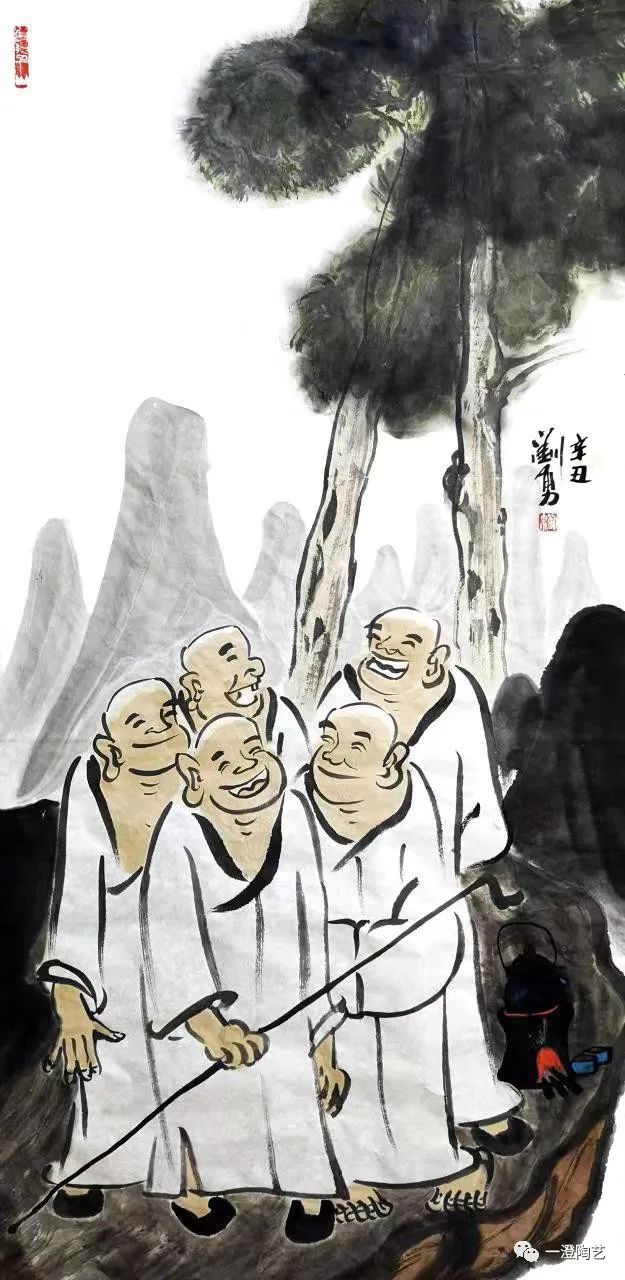 刘勇(一澄)画家陶瓷艺术家中国画坛百杰艺术家