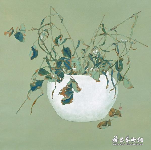 "花颜草语"李璋新工笔画展