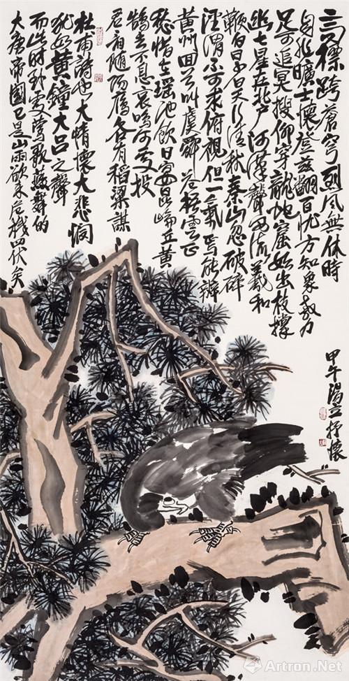 "槐荫巨擘 丹青世家"汤文选,汤立情系桑梓中国画特展