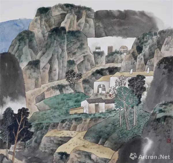 山水清音李小可庄小雷中国画作品展