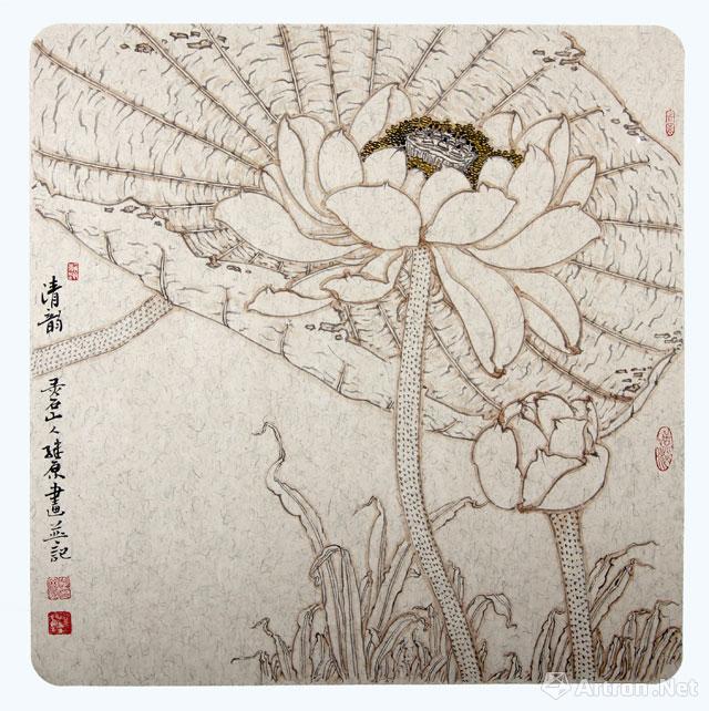 "菡影清风"赵继原禅意工笔画作品展