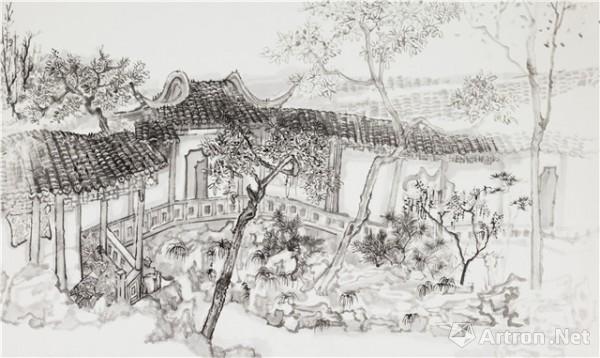 溢彩苏州中国画画苏州全国名家采风写生作品展