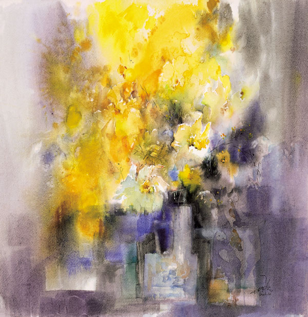 花卉系列之一 王北珍 78x76cm