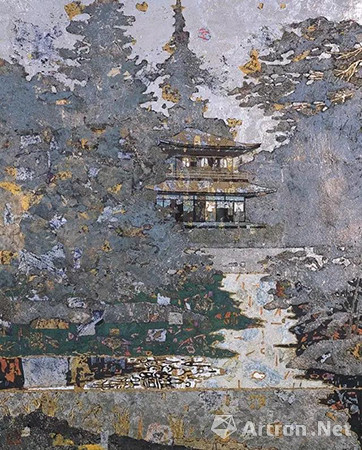 中国岩彩画作品欣赏-陈文光_艺术家提供_雅昌新闻