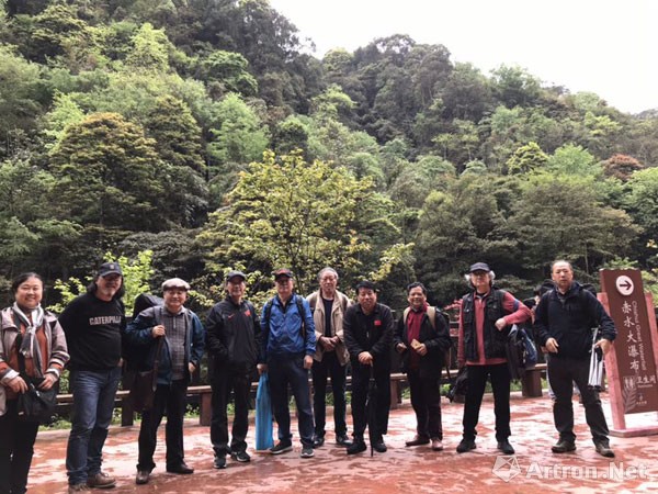 写生路上一一邹明贵州赤水行记2019.