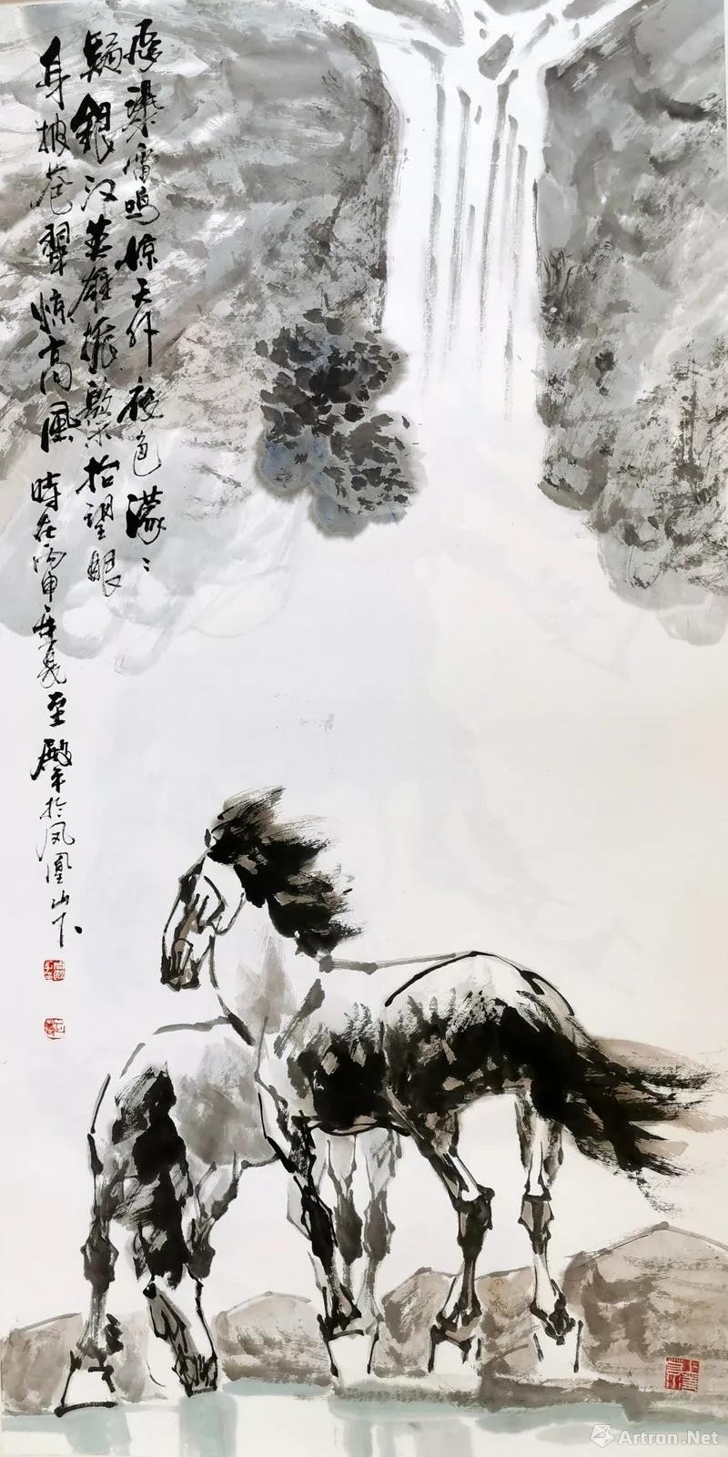 「盛世丹青」中国当代画马名家周殿平精品画展
