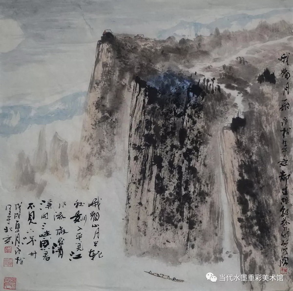 中国当代山水大家林永松作品四尺斗方(十)