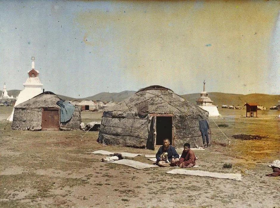 蒙古族老照片图片
