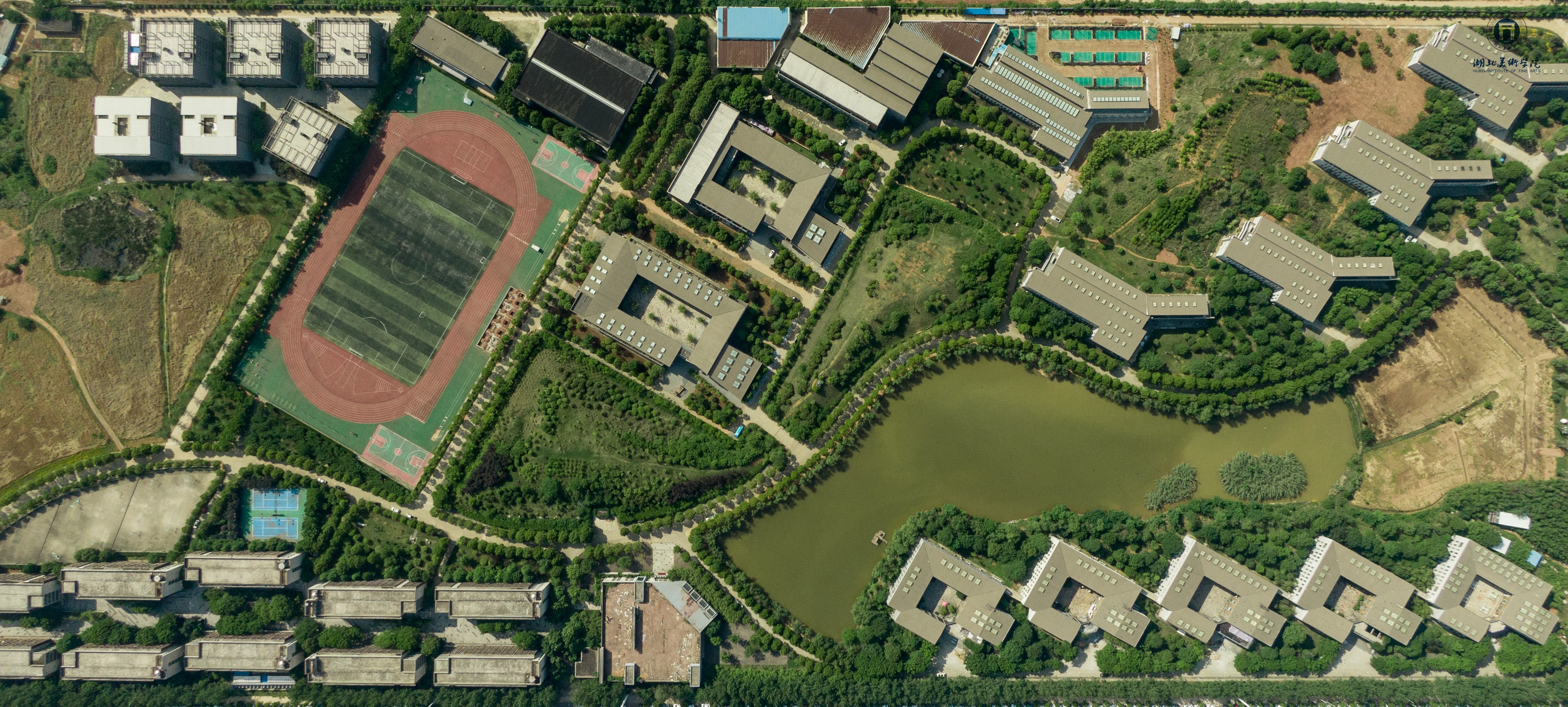 湖北美术学院平面图图片