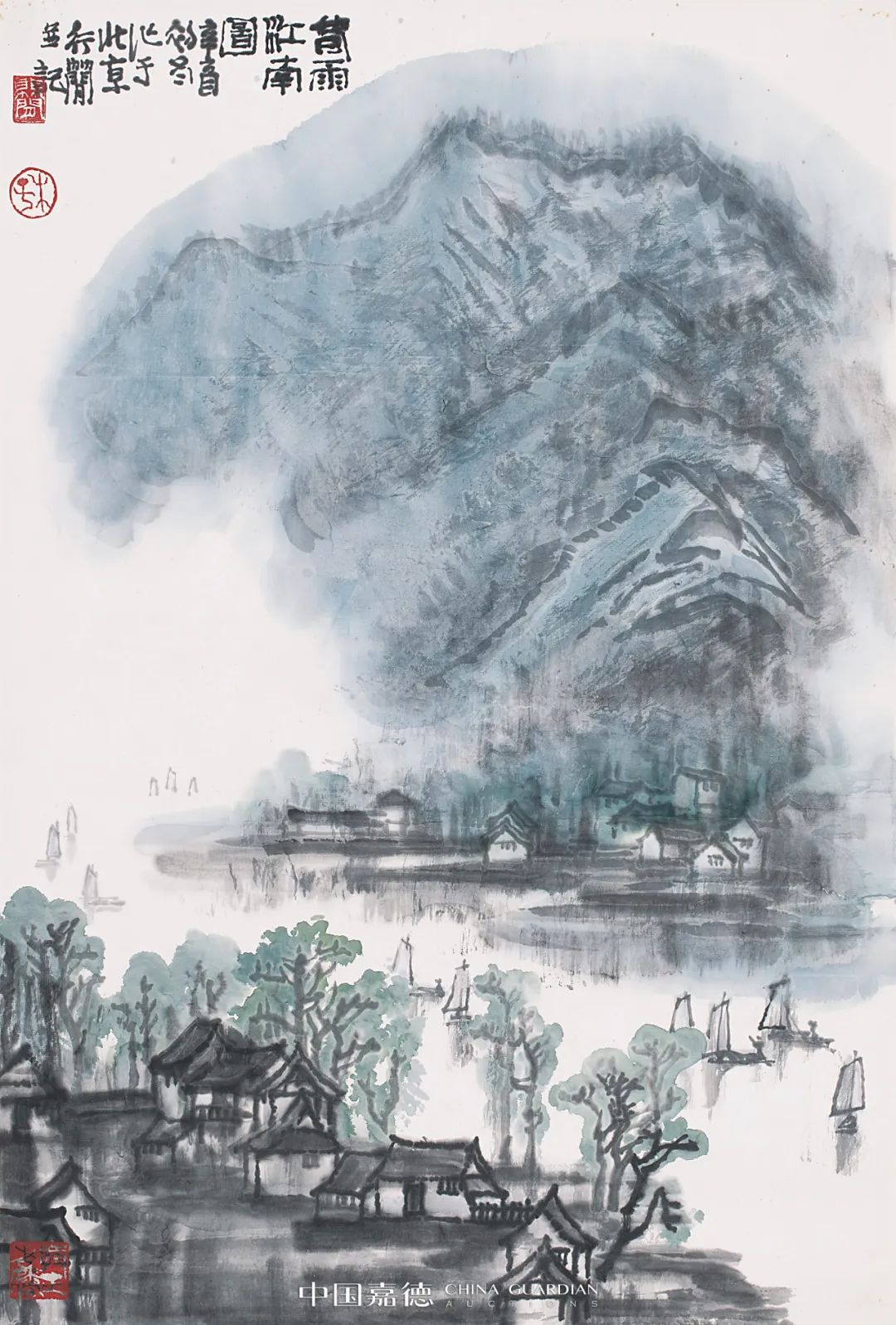 e-bidding 第17期丨风光无限"李家山水"绘画专题