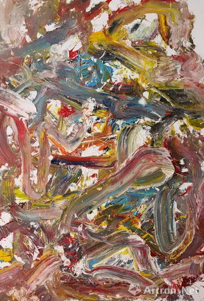 abstract s44295x200cmoil on canvas2017abstract s50300x600cmoil