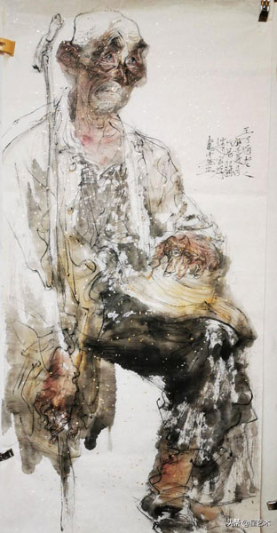 【动态】中国艺术研究院高研班一一任惠中导师河北易县人物画写生