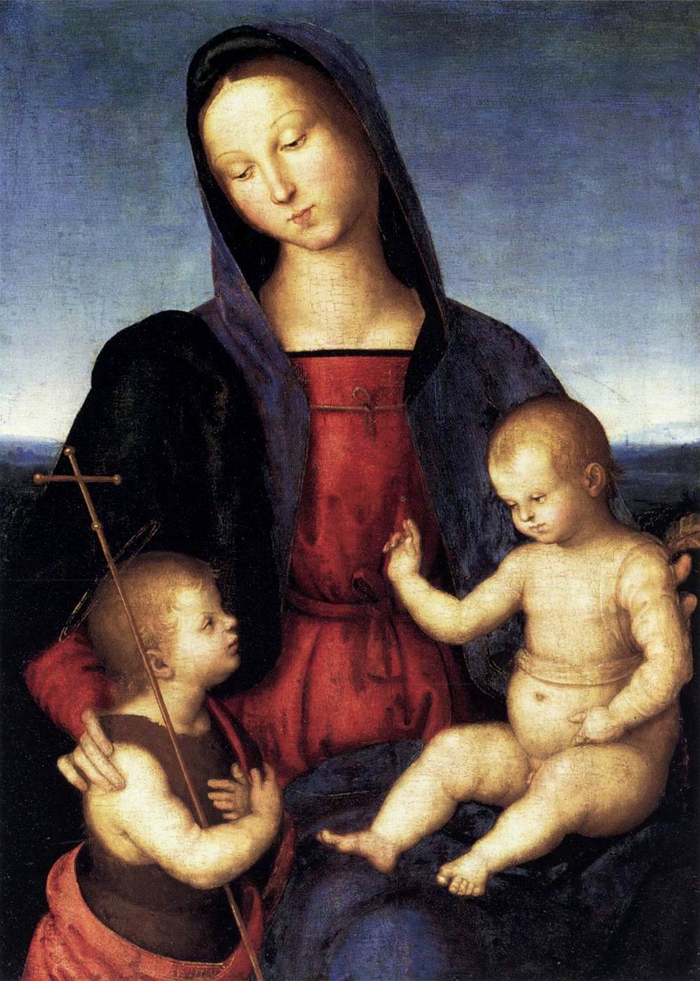 圣母圣婴图拉斐尔赏析图片