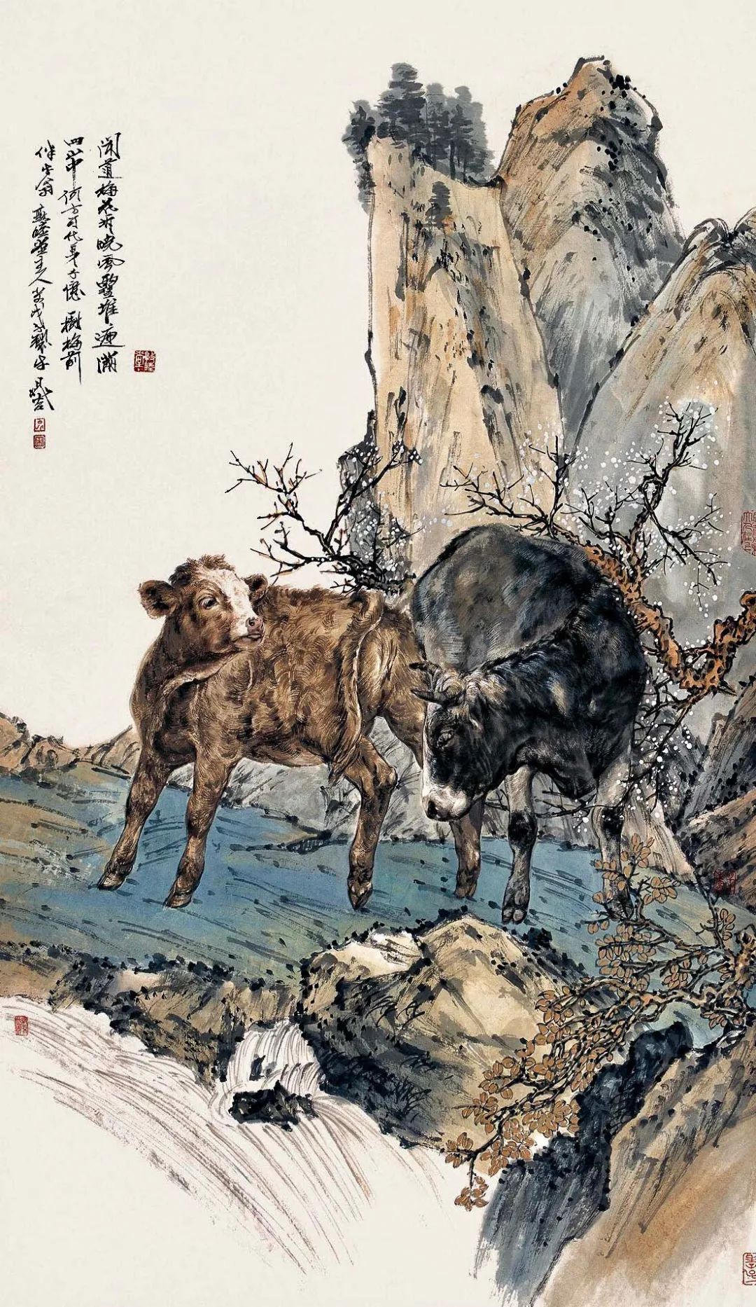 祝贺中国著名实力派画家晁谷国画精品珠海展圆满成功