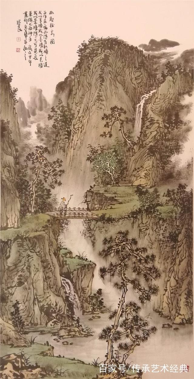 毕冠良山水画作品图片