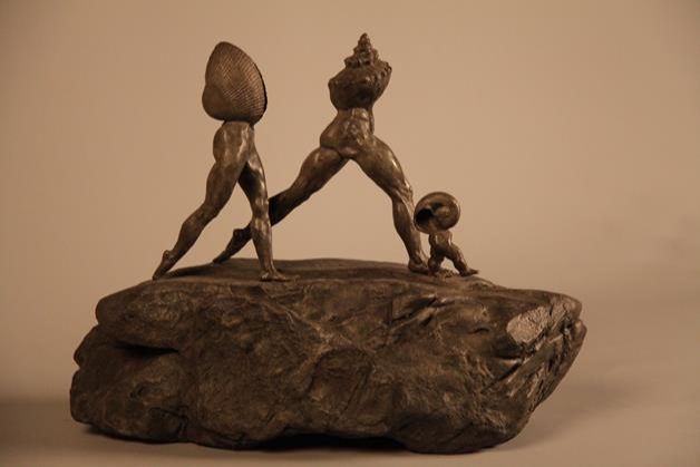 中国美术馆学术邀请系列展：“琢木声远”萧立雕塑作品展