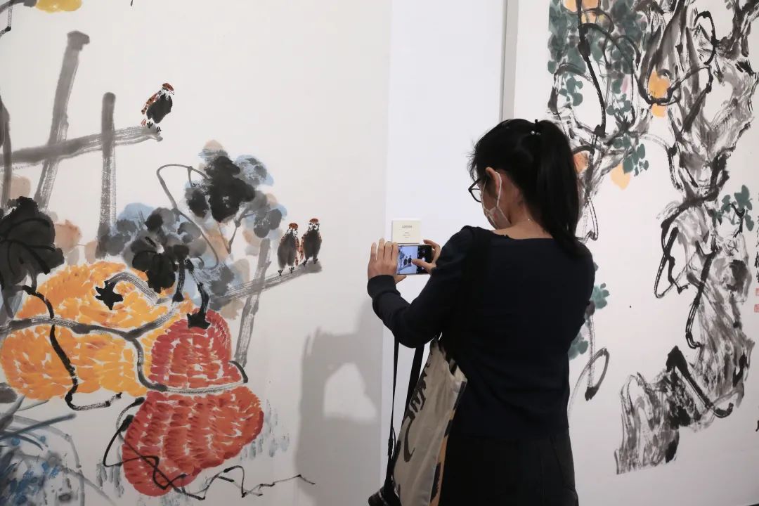 “写意精神——周梅生中国画作品展”在广东美术馆开幕