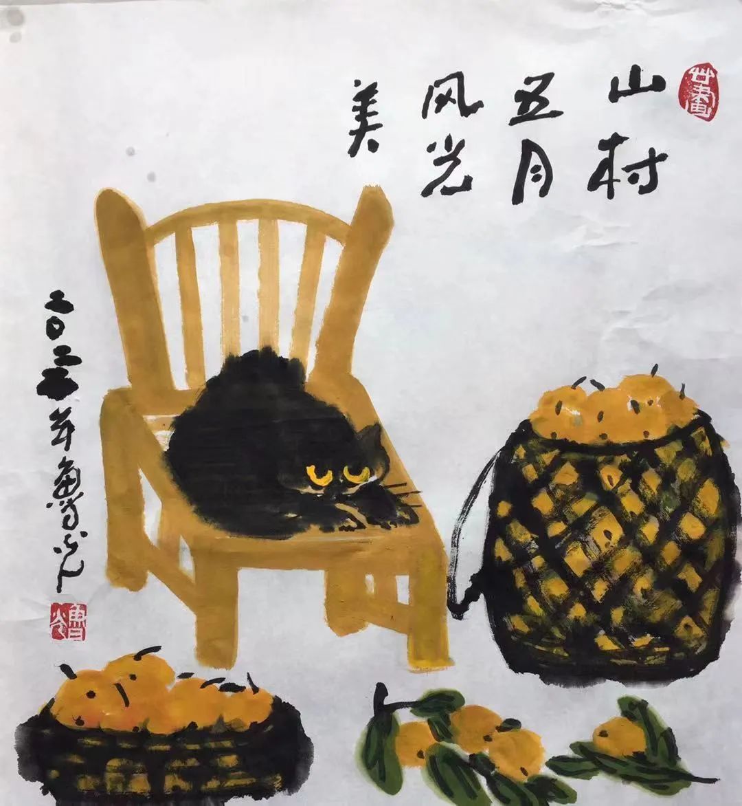 鲁光:我画猫