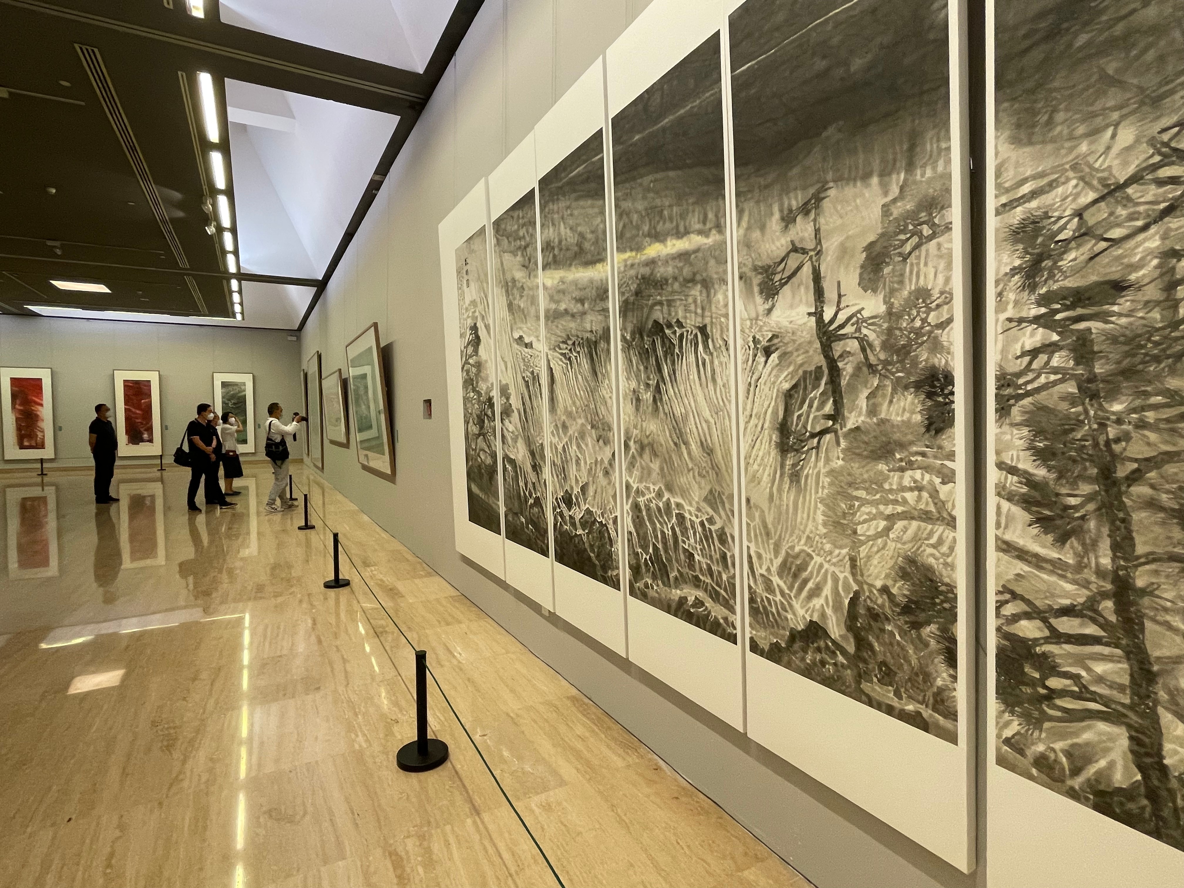中国美术馆正在展览图片