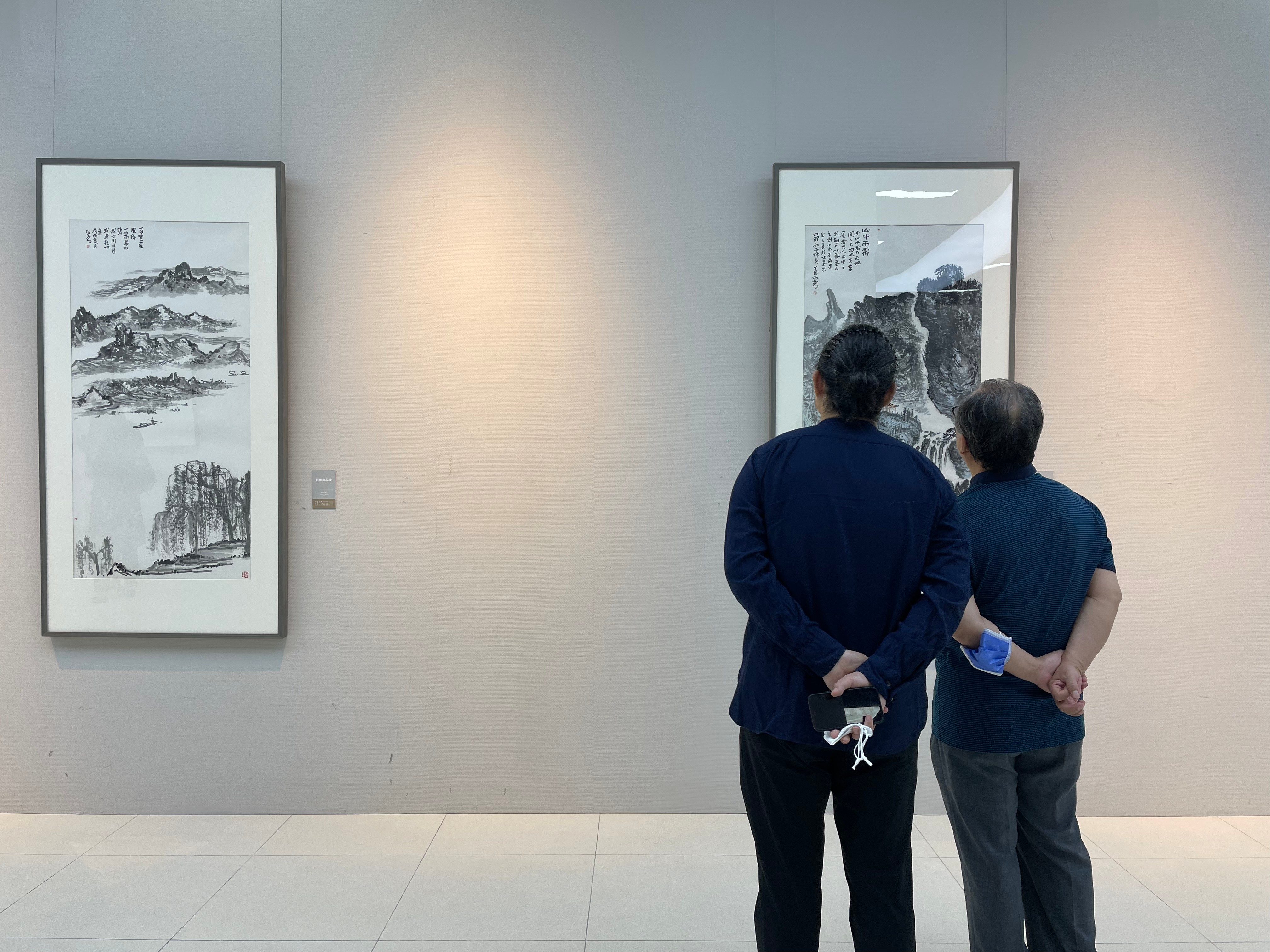 现场 | 大方无隅·梅墨生作品展亮相中国国家画院