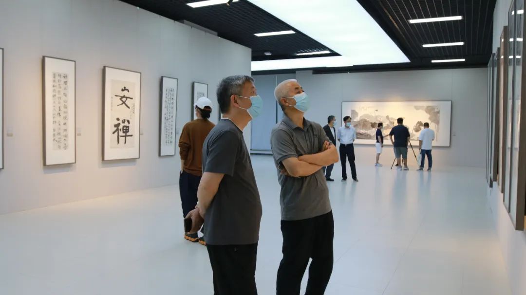 现场 | 大方无隅·梅墨生作品展亮相中国国家画院