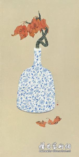 花颜草语李璋新工笔画展