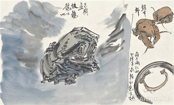 蛟龙号简笔画素描画图片